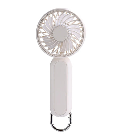 2024 New Summer Noiseless Hand Held Portable Mini Fan Rechargeable Desktop Table Air Cooling Handheld A217 Fan