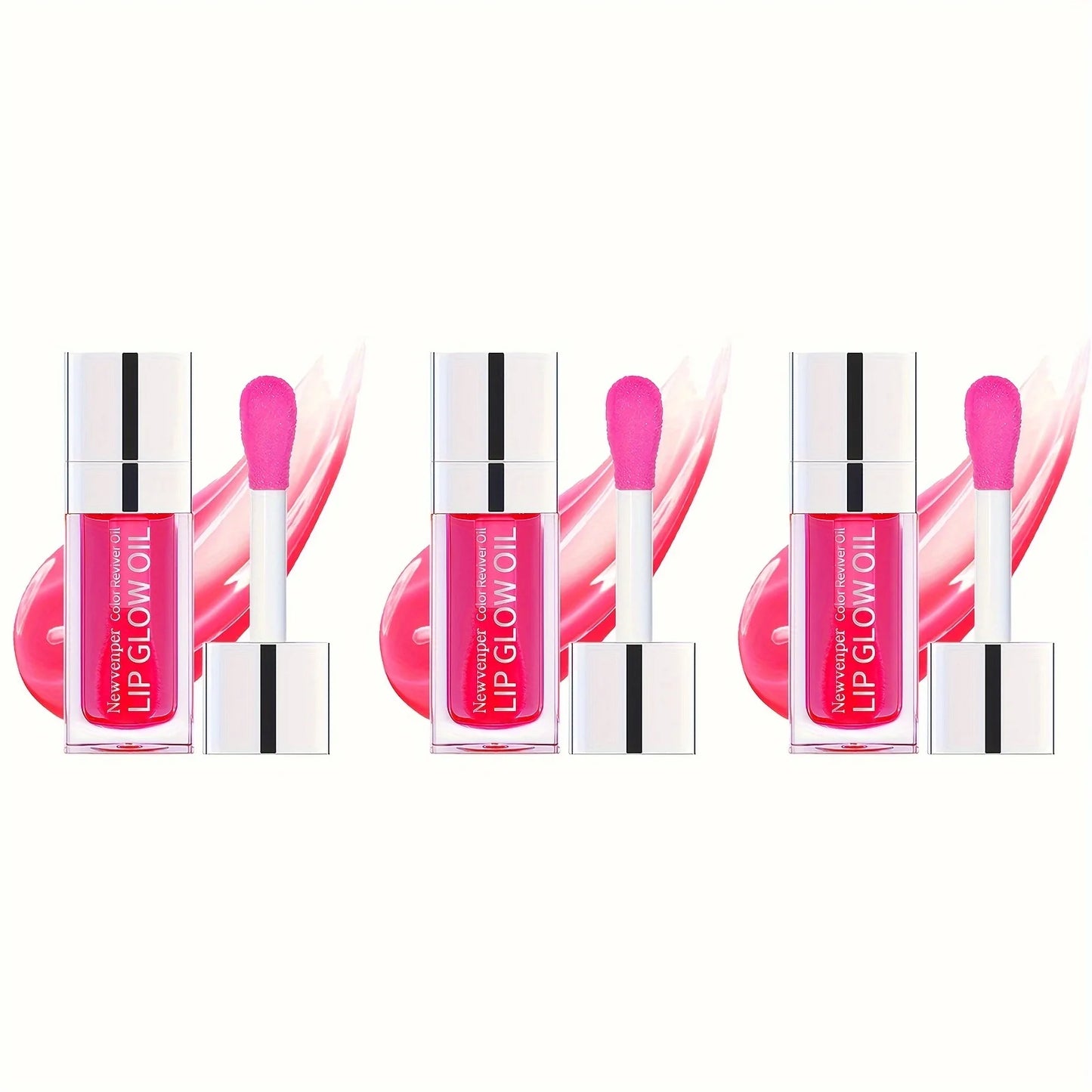 Hydrating Lip Glow Oil Long Lasting Plumping Lip Gloss Transparent Toot Lip Balm Moisturizing Lip Oil  for Lip Care and Dry Lips
