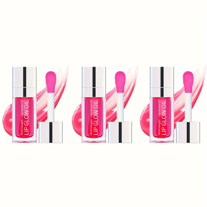 Hydrating Lip Glow Oil Long Lasting Plumping Lip Gloss Transparent Toot Lip Balm Moisturizing Lip Oil  for Lip Care and Dry Lips