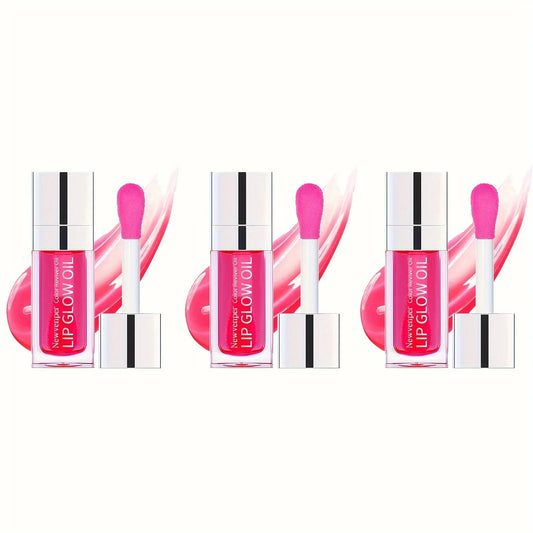 Hydrating Lip Glow Oil Long Lasting Plumping Lip Gloss Transparent Toot Lip Balm Moisturizing Lip Oil  for Lip Care and Dry Lips