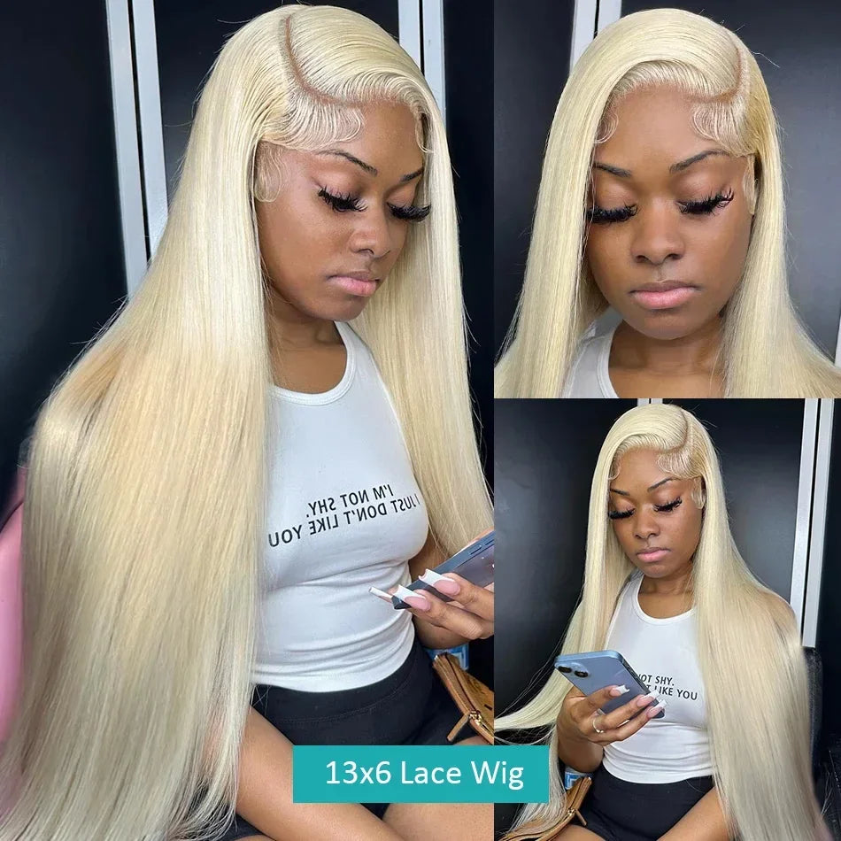 613 hd lace frontal wig blonde lace front wig human hair 13x6 13x4 straight wigs for women choice cheap wigs on sale clearance