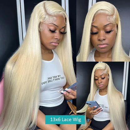 613 hd lace frontal wig blonde lace front wig human hair 13x6 13x4 straight wigs for women choice cheap wigs on sale clearance