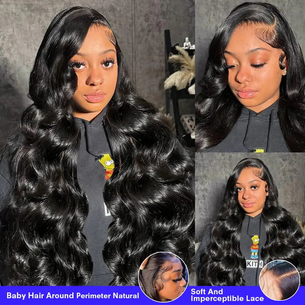 Wear Go Glueless Wig Body Wave Human Hair Wigs 30 32 Inch 7x5 6x4 5×5 HD Lace Closure Wig Pre Plucked Pre Cut Human Hair Wigs