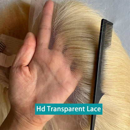 613 hd lace frontal wig blonde lace front wig human hair 13x6 13x4 straight wigs for women choice cheap wigs on sale clearance