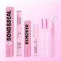Lash Cluster Glue, Lash Bond and Seal 10ml Bond & Seal Eyelash Glue 2 in 1 for Clusters, Eyelash Adhesive Black Long-Lasting