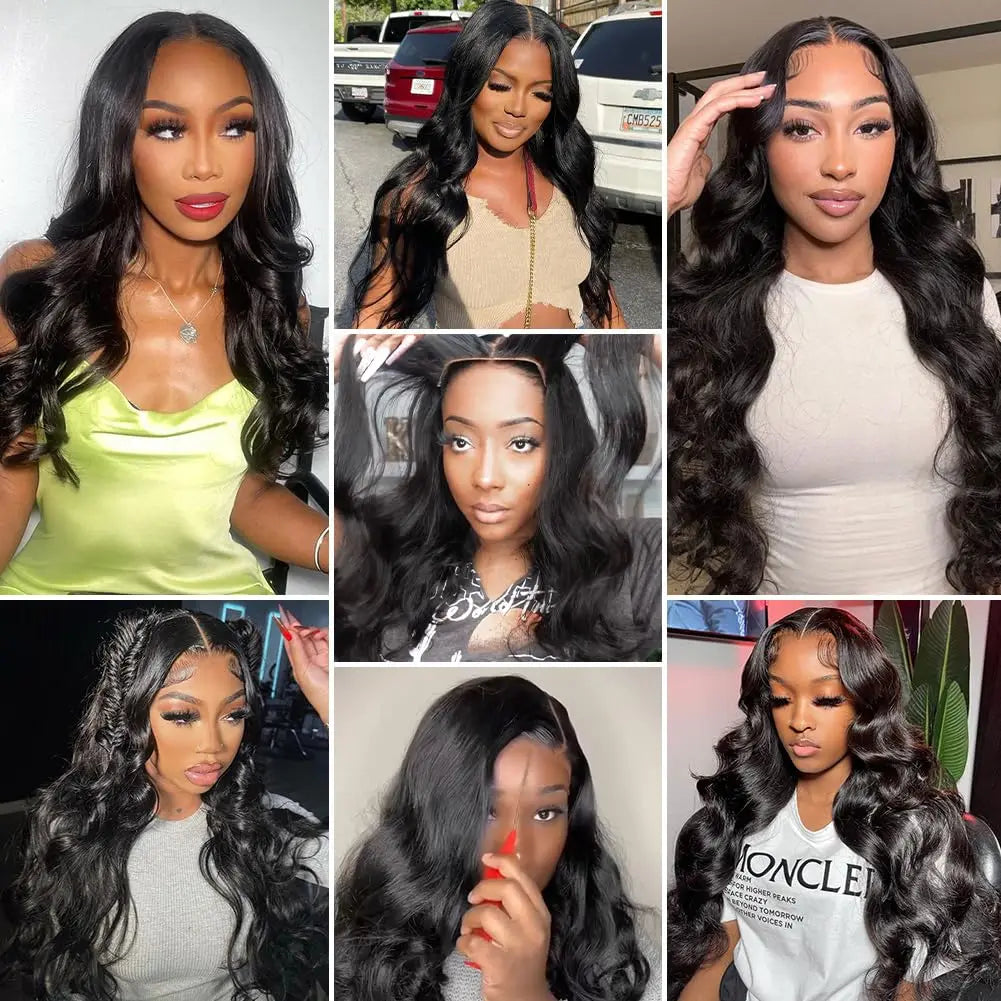Wear Go Glueless Wig Body Wave Human Hair Wigs 30 32 Inch 7x5 6x4 5×5 HD Lace Closure Wig Pre Plucked Pre Cut Human Hair Wigs