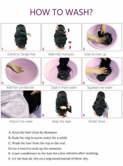 Wear Go Glueless Wig Body Wave Human Hair Wigs 30 32 Inch 7x5 6x4 5×5 HD Lace Closure Wig Pre Plucked Pre Cut Human Hair Wigs