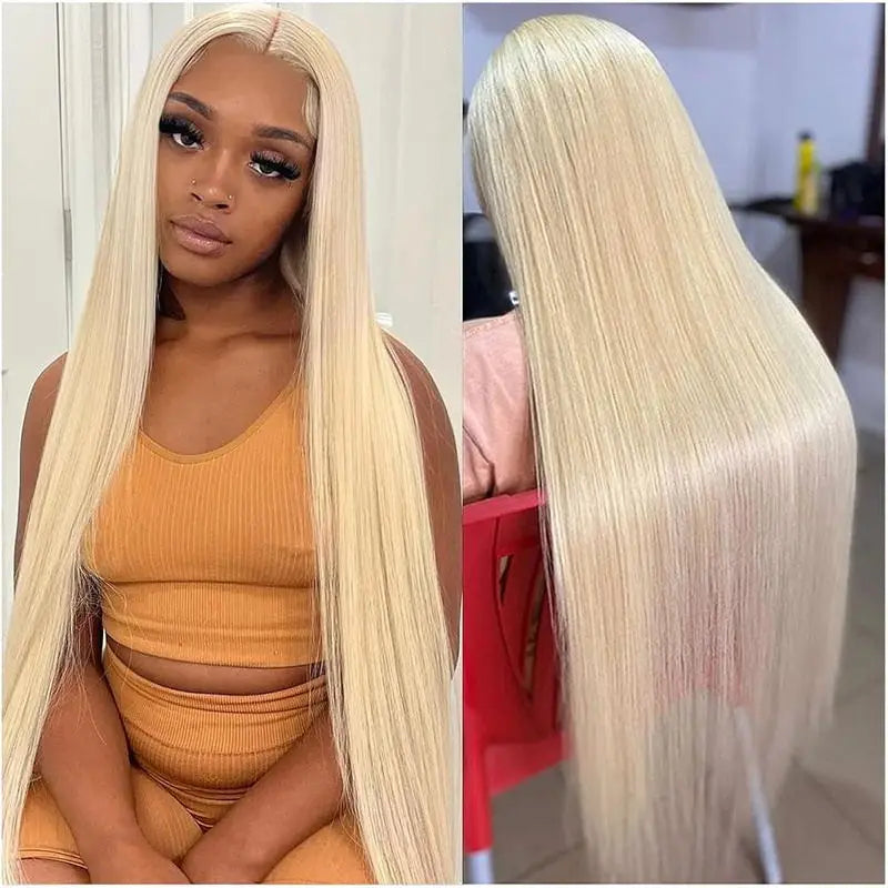 613 hd lace frontal wig blonde lace front wig human hair 13x6 13x4 straight wigs for women choice cheap wigs on sale clearance