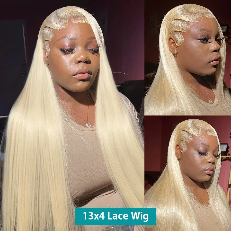 613 hd lace frontal wig blonde lace front wig human hair 13x6 13x4 straight wigs for women choice cheap wigs on sale clearance